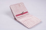 Off White and Red Wallet