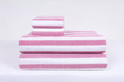 Striped Cotton Bed Sheet Set