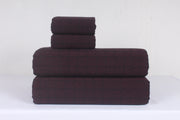 Maroon Double Bedsheet Set