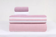 Multi Color Double Bedsheet with Pillow Covers