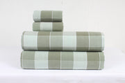 Green Check Double Bedsheet