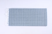 Slety Gray Check Single Bedsheet