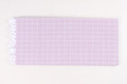 Dusty Rose Pink Check Single Bedsheet