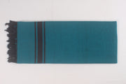 Pine Green Chadar and Black Border