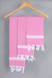 Rani Pink Napkin with White Border
