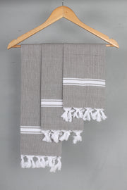 Syrup Brown Napkin with White Border