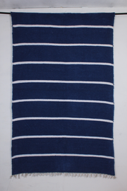 Blue and White Striped Shenail Dari