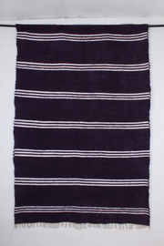 Purple and White Striped Shenail Dari