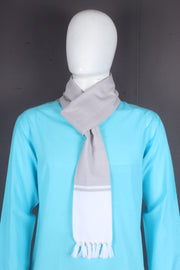 Handwoven Cotton Muffler with Striped