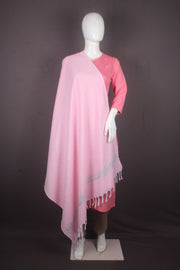 Handwoven Cotton Plaine Handembroidery Shawl