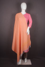 Handwoven Cotton Plaine Handembroidery Shawl