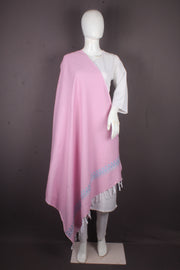 Handwoven Cotton Plaine Handembroidery Shawl