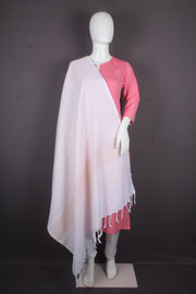 Cream Jacquard Shawl