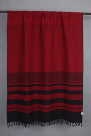 Handwoven Cotton Plaine Shawl