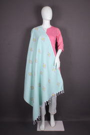 Handwoven Cotton Ikat Shawl