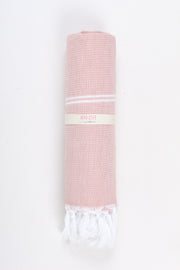 Mulberry Ultra Soft Bath Towel with White Stripes