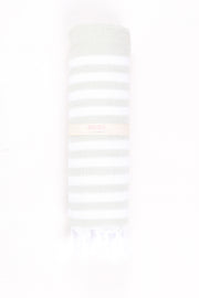 Gray Ultra Soft Bath Towel with White Lining