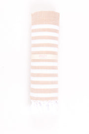 Pink Ultra Soft Bath Towel with White Lining