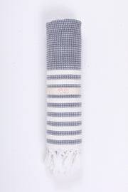 Slety Ultra Soft Bath Towel with White Striped