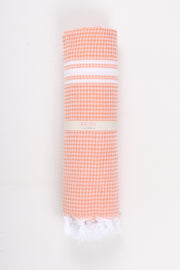 Pink Towel with White Striped