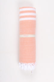 Pink Towel with White Striped