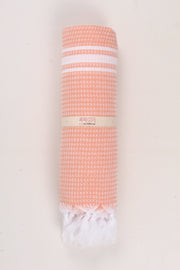 Pink Ultra Soft Bath Towel with White Lining