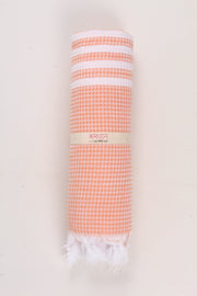 Pink Ultra Soft Bath Towel with White Lining