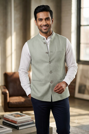 Laurel Green Cotton Jacket