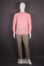 Men's Pink Full Sleeves Shirt