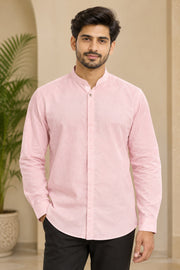 Misty Rose Pink Full Shirt