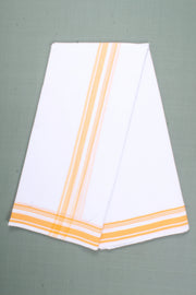 Handwoven Cotton Dhoti Dupatta Set