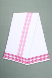 Handwoven Cotton Dhoti Dupatta Set