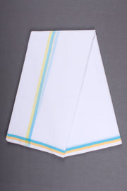 Handwoven Cotton Dhoti Dupatta Set