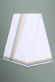 Handwoven Cotton Dhoti Dupatta Set