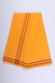 Handwoven Cotton Dhoti Dupatta Set