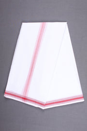 Handwoven Cotton Dhoti Dupatta Set