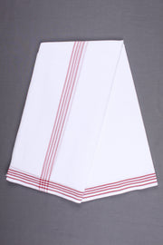 Handwoven Cotton Dhoti Dupatta Set