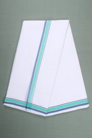 Handwoven Cotton Dhoti Dupatta Set