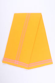 Handwoven Cotton Dhoti Dupatta Set