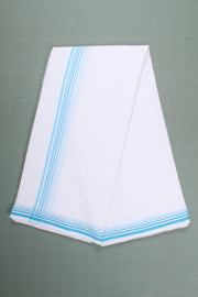 Handwoven Cotton Dhoti Dupatta Set