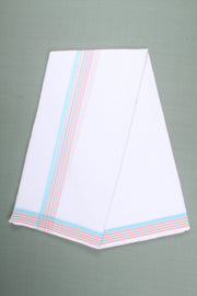 Handwoven Cotton Dhoti Dupatta Set