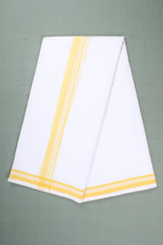 Handwoven Cotton Dhoti Dupatta Set