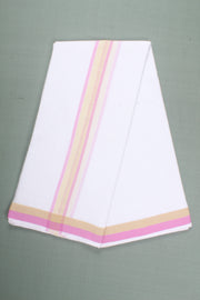 Handwoven Cotton Dhoti Dupatta Set