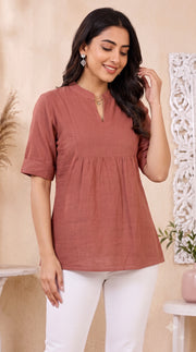 Redwood Short Top
