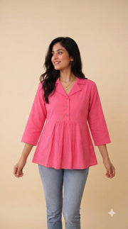 Brink Pink Short Top