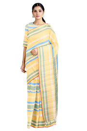 Multi saree with Red Border