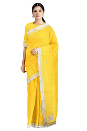 Hand Embroidered Zardozi Saree