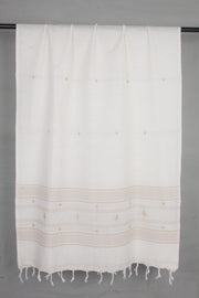 Off White Stole with Butis
