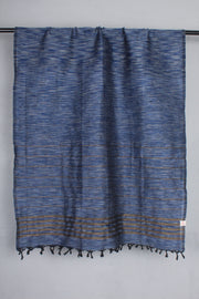 Handwoven Linen Zari Dupatta