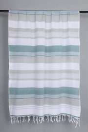 Handwoven Cotton Multi Striped Stole